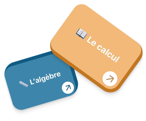 Cartes Algèbre et Calcul